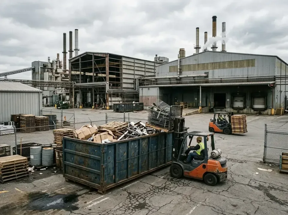 industrial-factory-scrap-conta-003 — frequently asked questions, Cheap Roll-off Dumpster Rentals in The Village of Indian Hi…